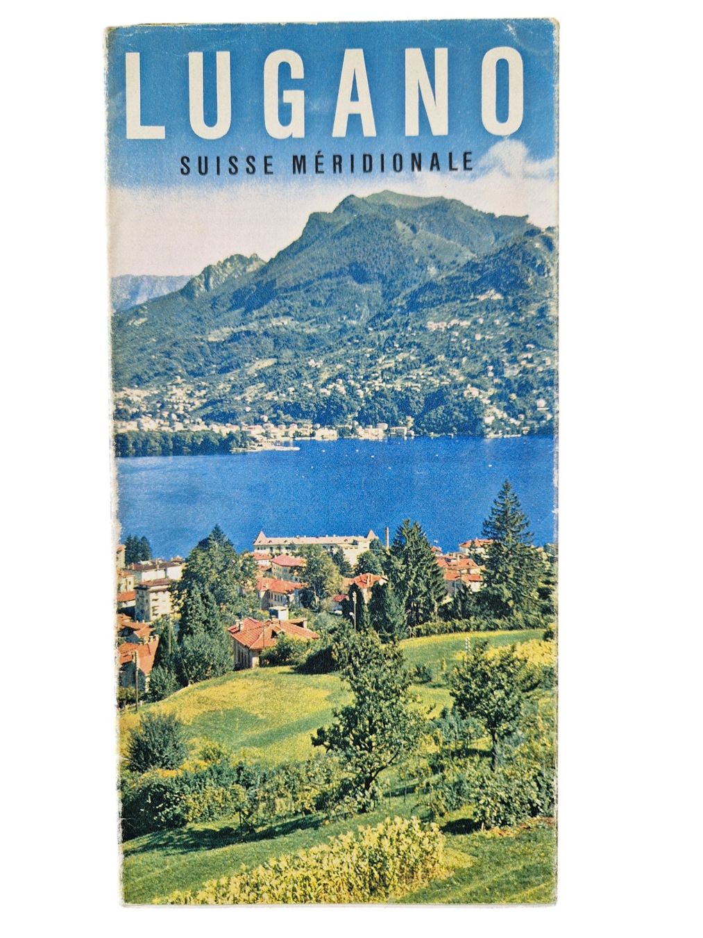 Documenti: Broschüre Panoramakarte Lugano – Usato da Mörschwil venduto da aik_x8mc
