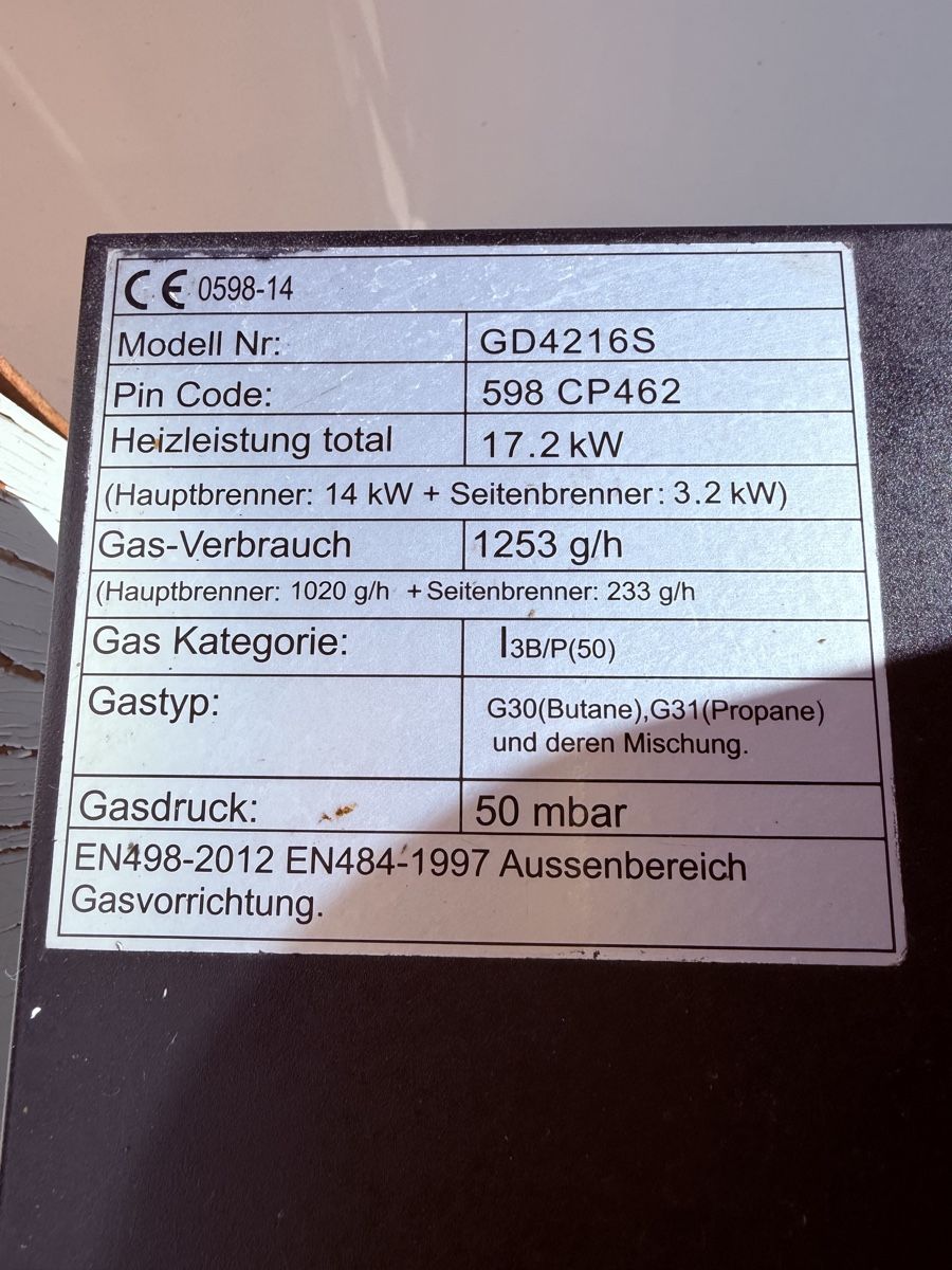Grills: Gas grill  – Gebraucht aus Niederbuchsiten von karloskastaneza 2
