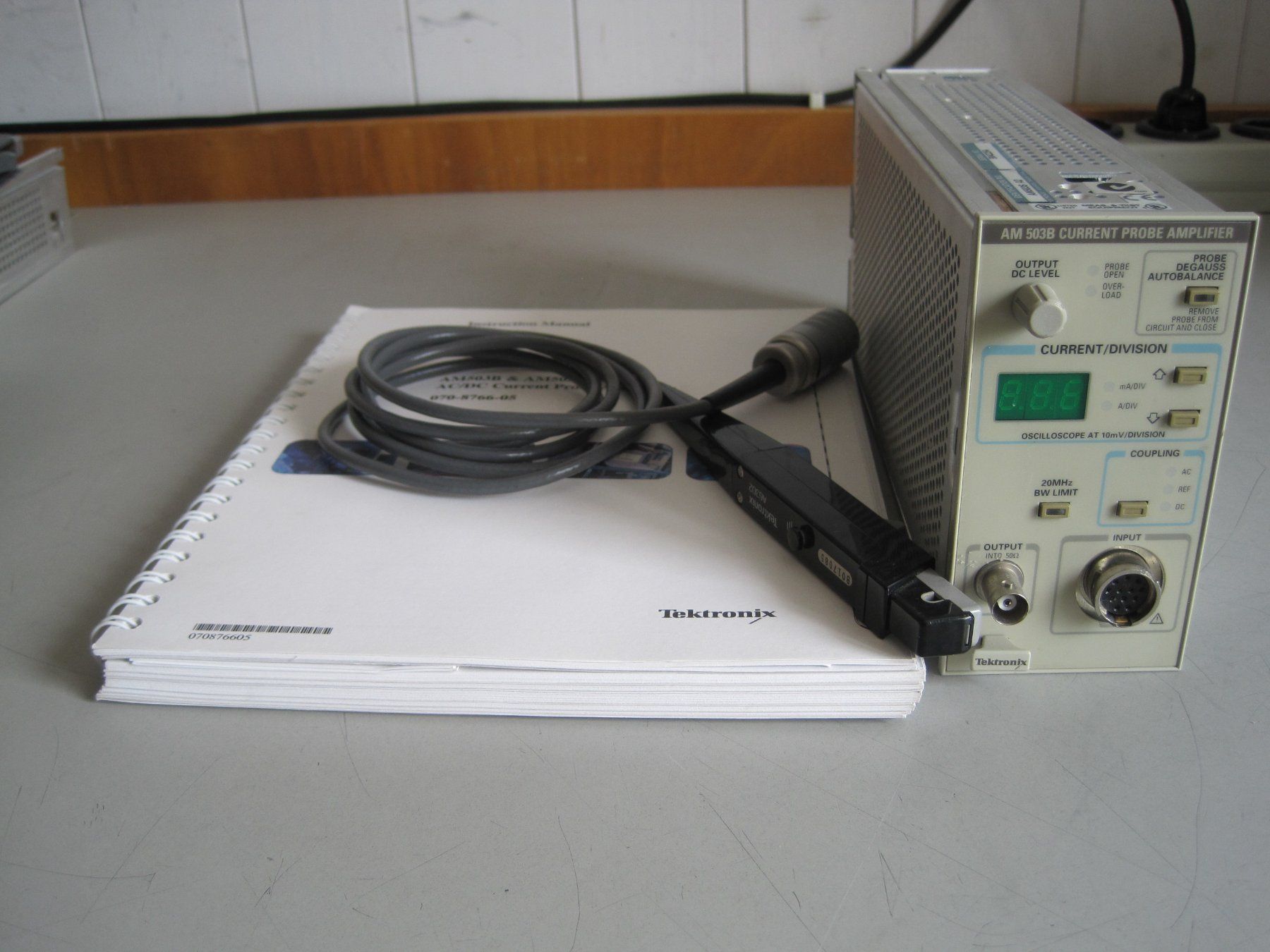 Messen: Tektronix Current Probe Amplifier AM503B – Gebraucht aus Dietwil von Jaenzi 2