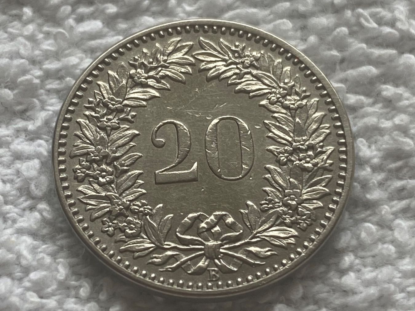 Alle Münzen: 20 centimes/Rappen 1896 – Gebraucht aus Nyon von Ilmi09 1