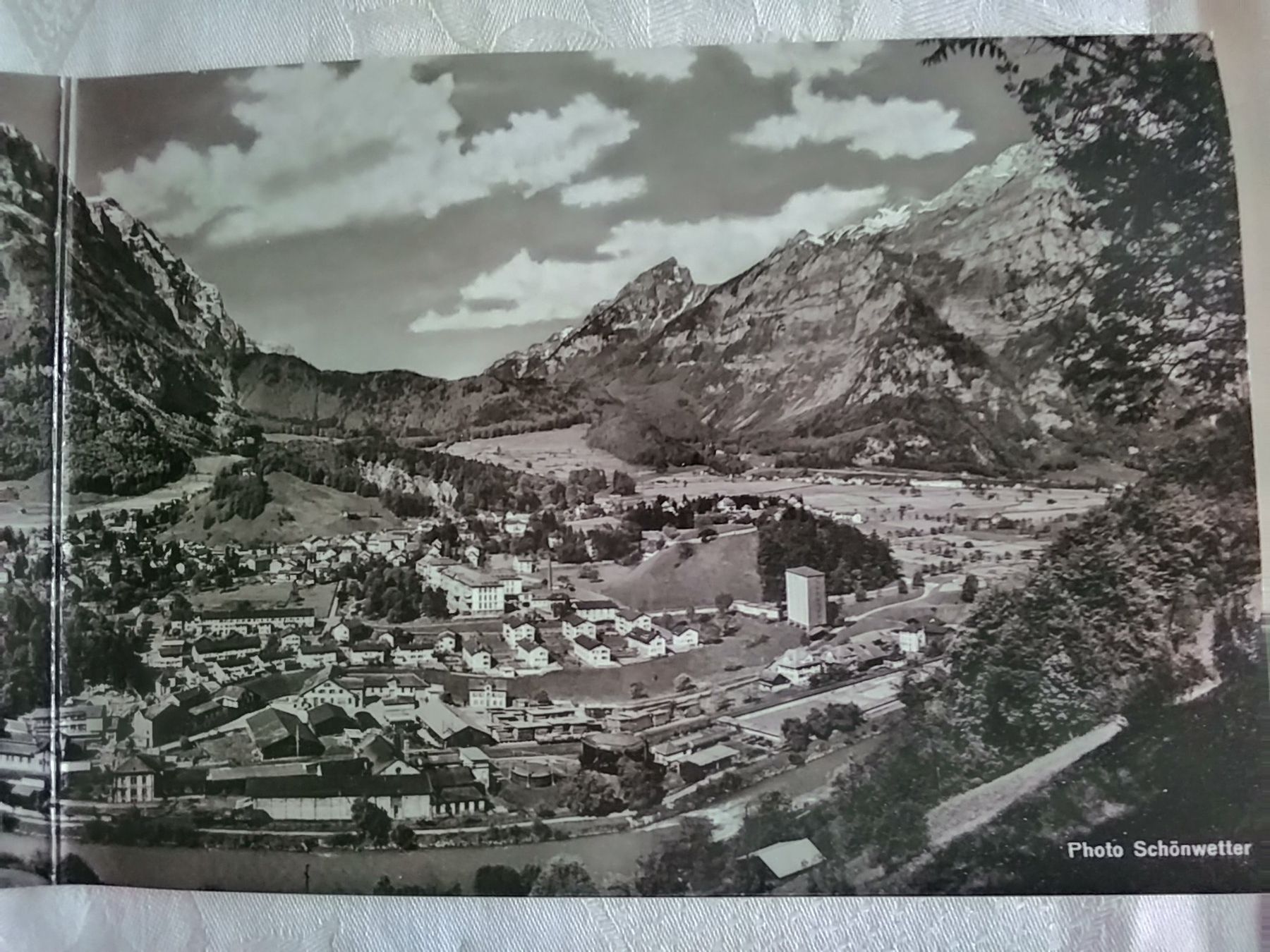 Cartoline postali: GL Glarus Panoramakarte – Usato da Appenzell venduto da lama19 3
