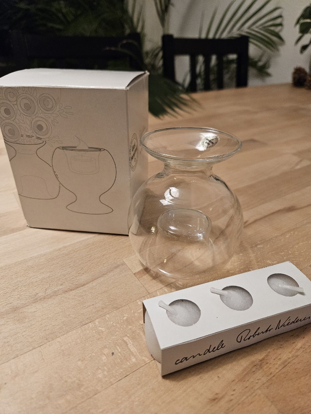 Glasi Hergiswil Vasi & Recipienti: Vase und Kerzenhalter in einem Design – Nuovo (secondo la descrizione) da Wabern venduto da AnaBern