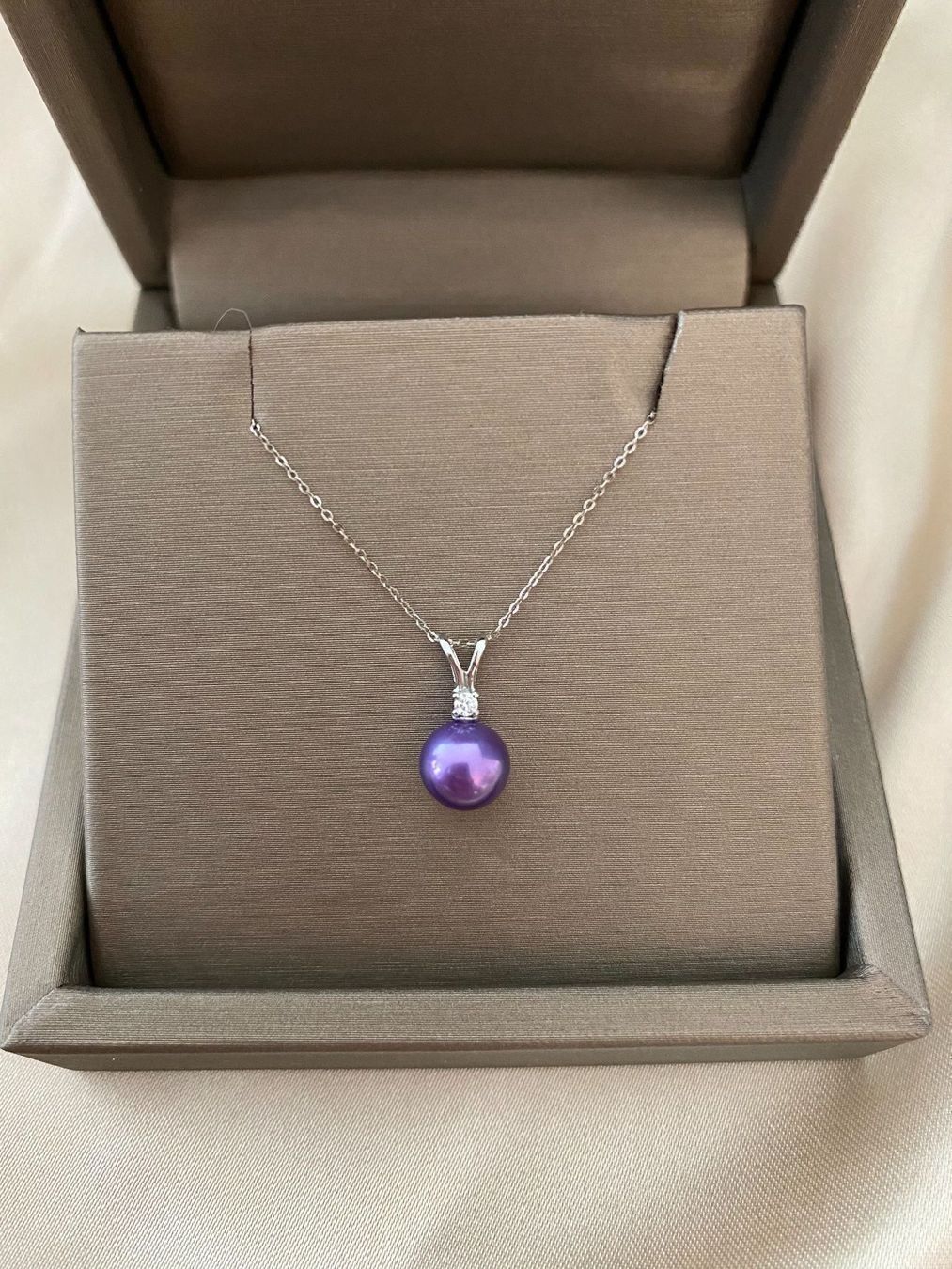 Anhänger: Süsswasser Perlen Anhänger 18k Gold – Neu und originalverpackt aus Sarnen von Yingsperlen1