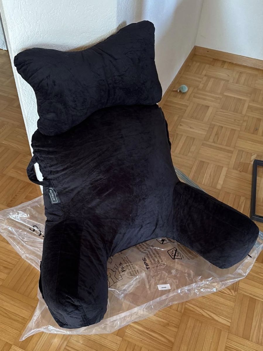 Sedie a sdraio: Cozy Reading Pillow with Neck Roll - New – Nuovo (secondo la descrizione) da Wallbach venduto da Nenex 2