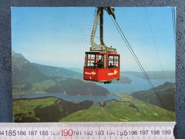 STANSERHORN LUFTSEILBAHN-KABINE AK ONW