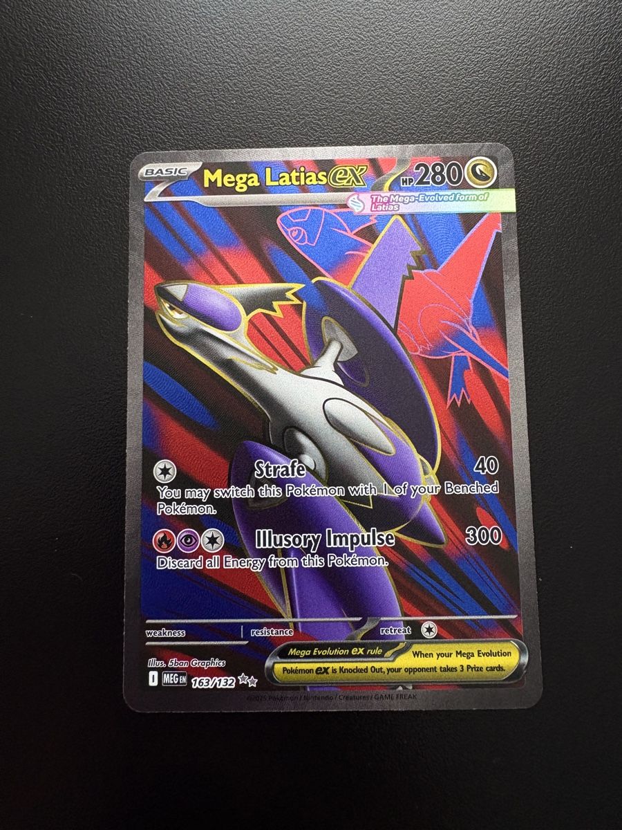Pokémon Sammelbilder & Trading cards: Pokémon Mega Latias Ex #163 Ultra Rare Mega Evolution – Neu und originalverpackt aus Obfelden von vivialesandra