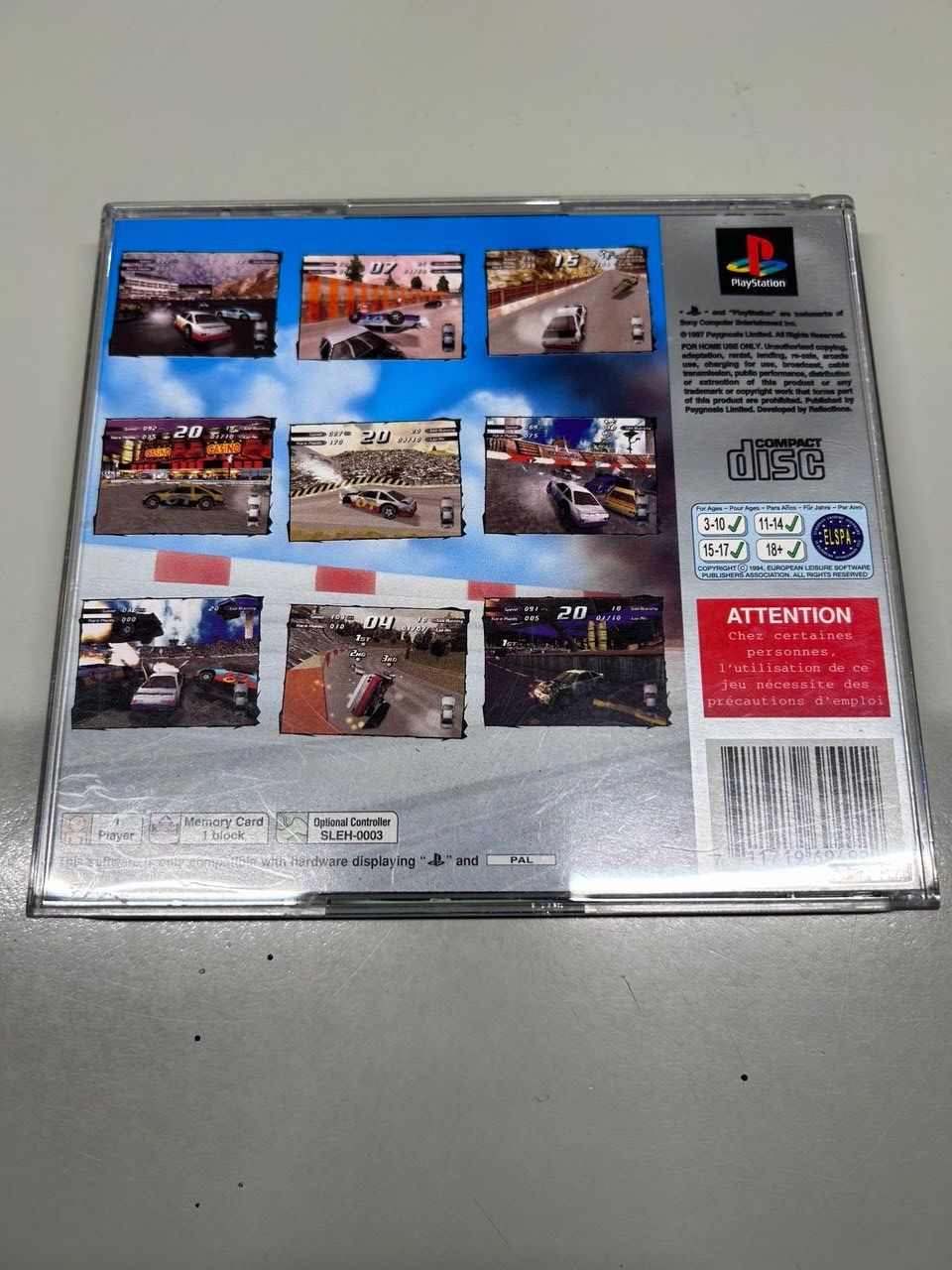 Sony Giochi: Destruction Derby 2 per la console PlayStation 1 – Usato da Giubiasco venduto da LorisVale 1
