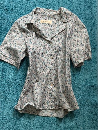Chemisier d'été à fleurs 100% coton M - Imprimé fleuri