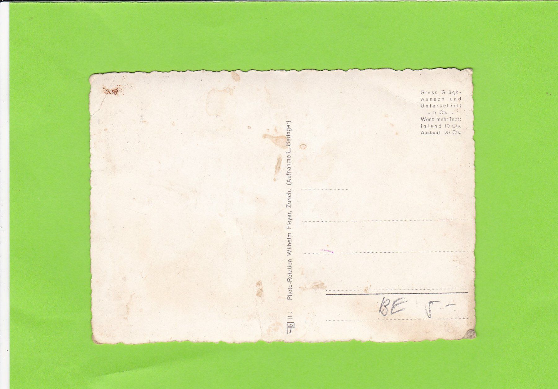Cartoline postali: Hotel Handeck-Gelmerseebahn – Usato da St. Peterzell venduto da neckertal 1