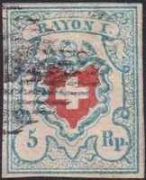Rayon I (hellblau), T.10 C2-RU, breitrandiges Topstück !