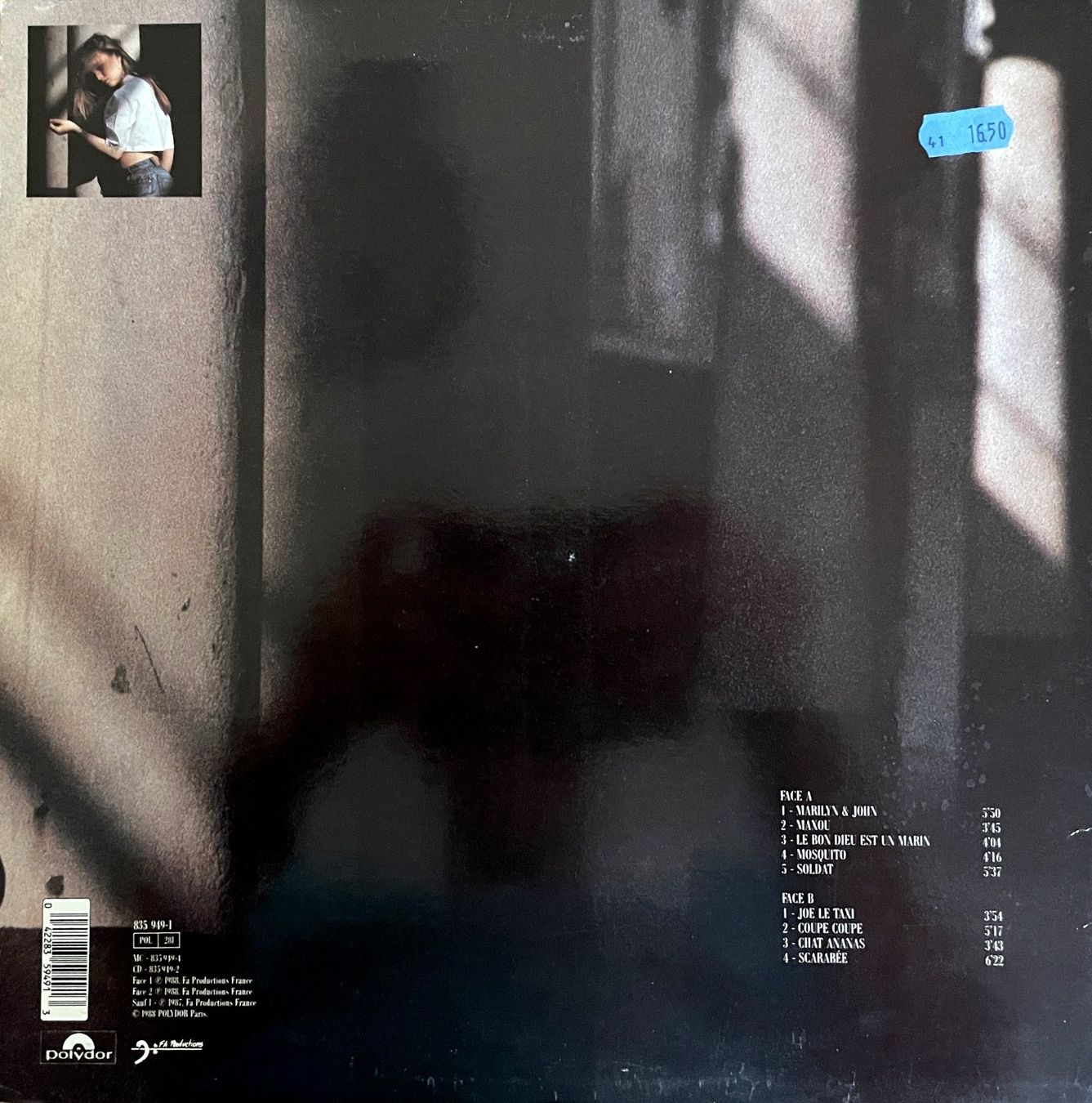 Dischi in vinile: Vanessa Paradis - M & J – Usato da Savagnier venduto da Ne2065 1