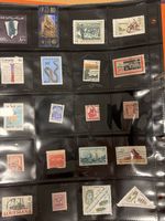 Briefmarken Sammlung USA Europa Asien verschiedene Jahrgaeng
