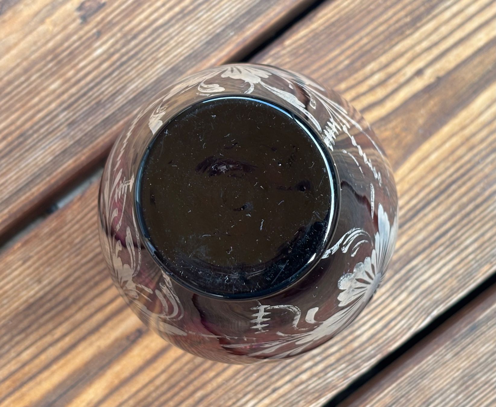 Vasi & Recipienti: antike Glasvase mit floraler Silberauflage – Usato da Lüchingen venduto da Eeizo 6