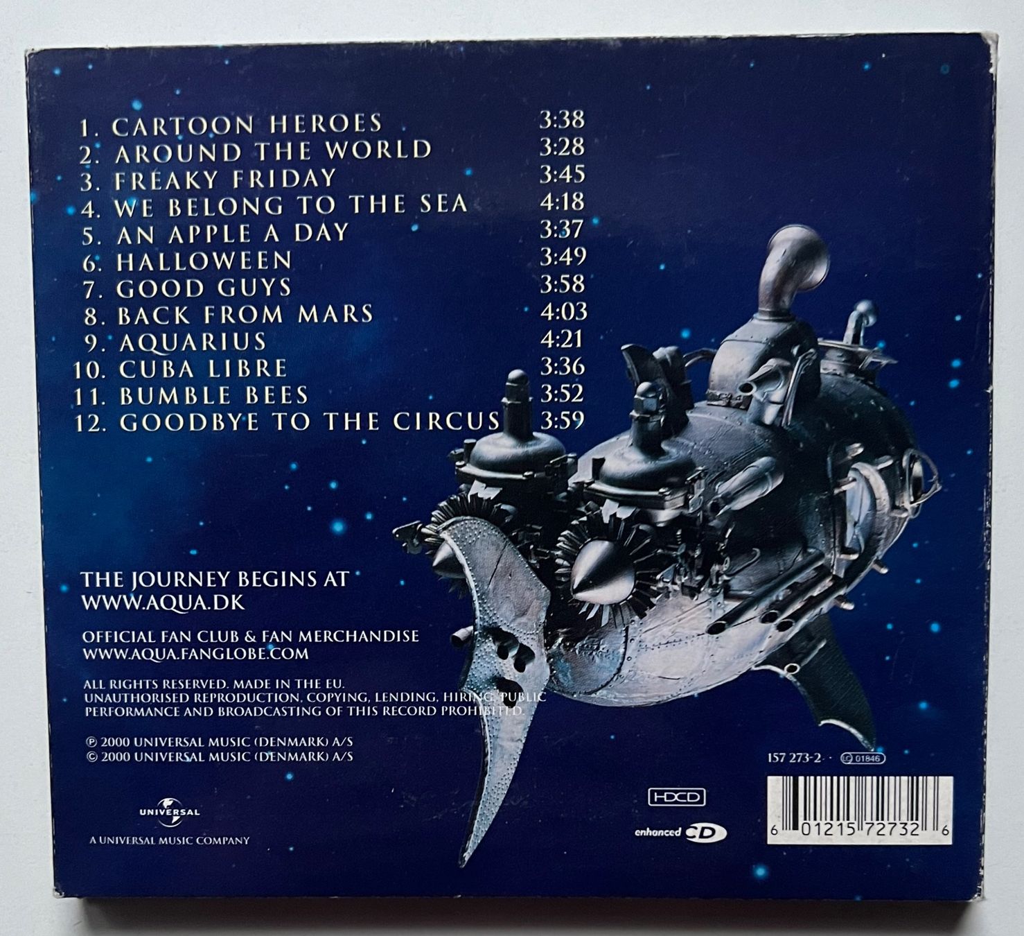 CD: Aqua / Aquarius – Usato da Näfels venduto da rottabi 1