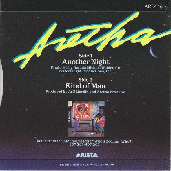 Vinyles: Franklin Aretha: Another Night 7" – D'occasion à Steinhausen par Vilivinili 1
