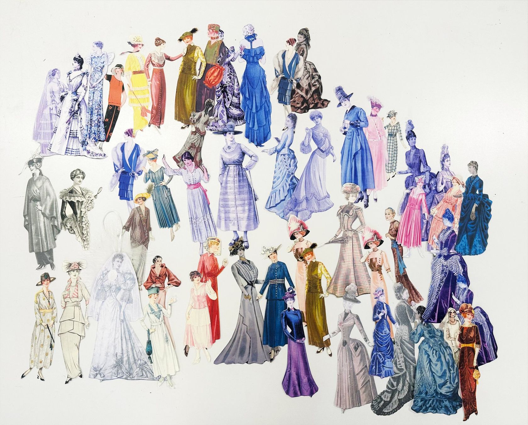 Tutte le decorazioni: Paperdolls, Papierpuppen – Nuovo (secondo la descrizione) da St. Gallen venduto da winona04