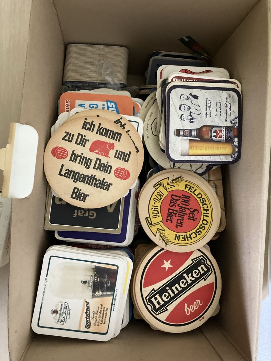 Untersetzer: Konvolut Bierdeckel 50 stk +  – Gebraucht aus Aarwangen von to-hirschi