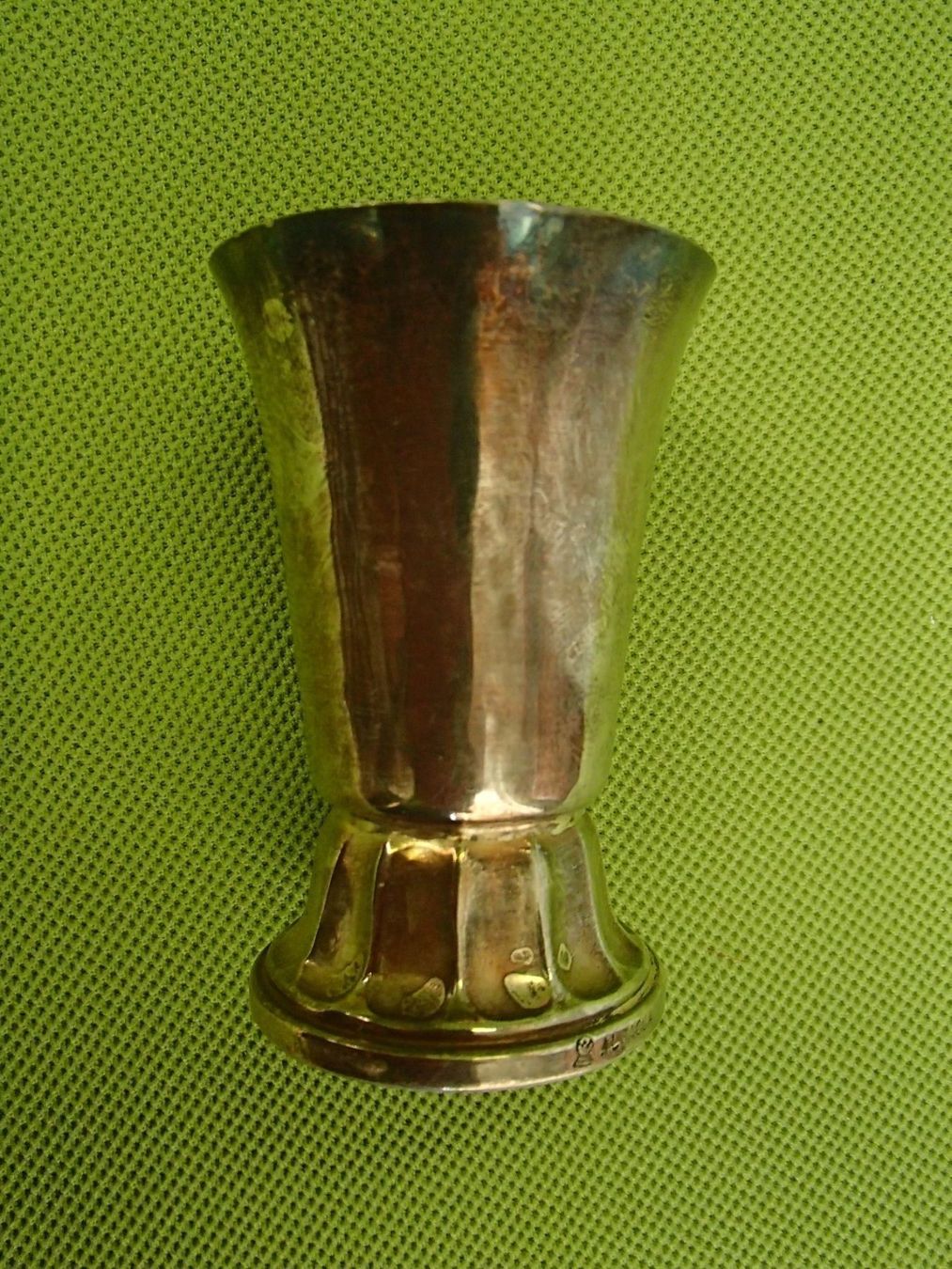 Bicchieri: 6 versilberte Alpacca Art Deco Schnaps oder Schott Gläser – Usato da Schöfflisdorf venduto da pullux 4