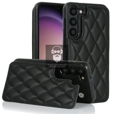Schutzhülle Lux in Schwarz für Samsung S23 mit Kartenhalter