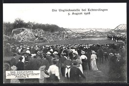 Echterdingen, Zerstörtes Zeppelin'sches