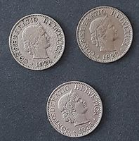 10 Rappen Jahrgänge 1924, 1928, 1933