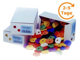 Schlüsselkappen 100er Karton, rund, bunt
