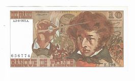 Banknote 10 Francs / Frankreich / 1977 / Hector Berlioz