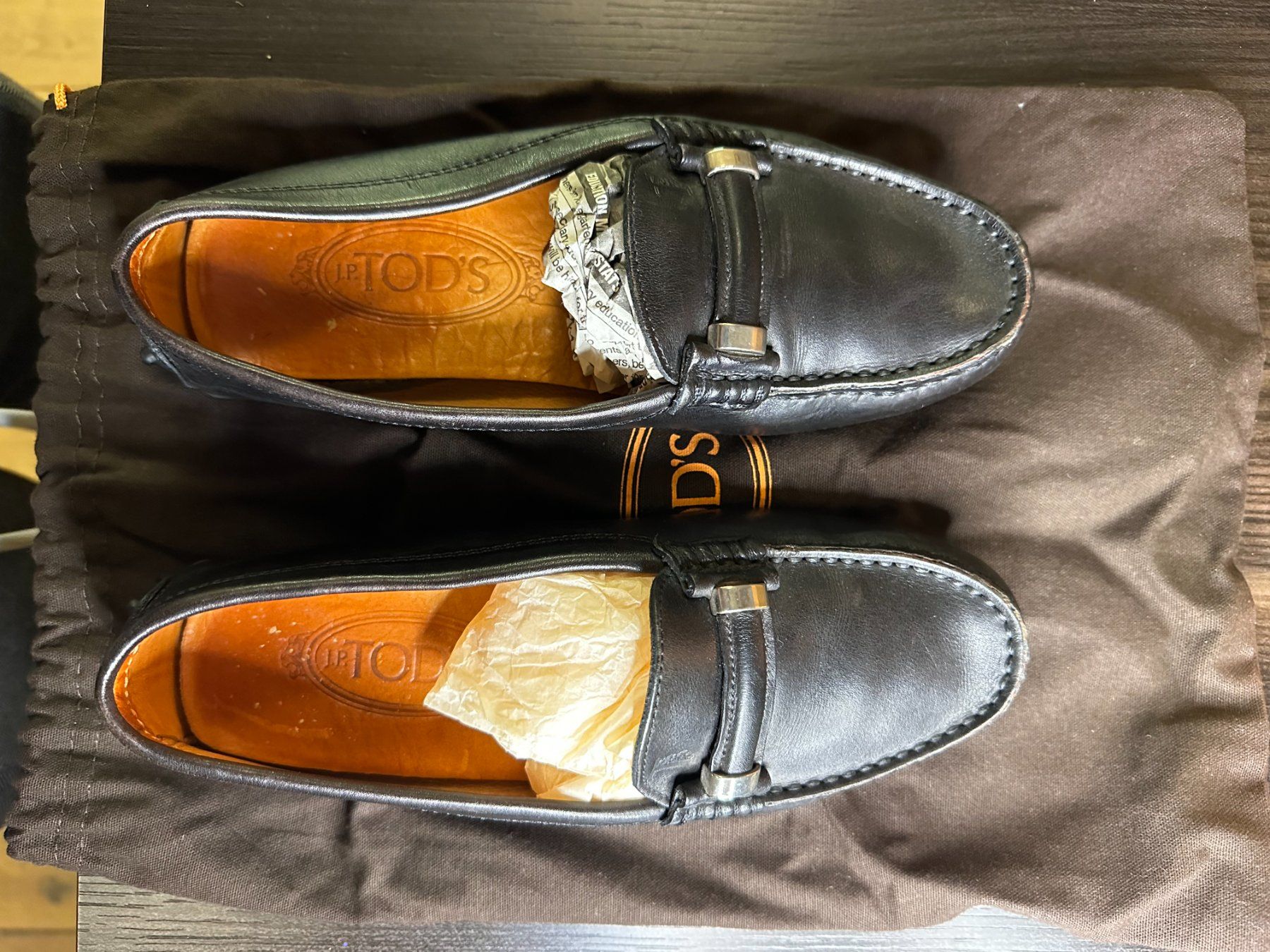 Tod'S Scarpe da donna: Tod's Gommino Nero donna – Usato da Lugano venduto da LudovicoSwiss