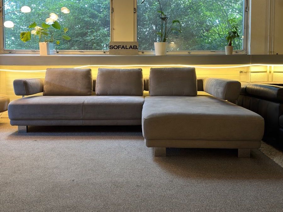 Divani: Graues Ecksofa von Ewald Schillig – Usato da Fehraltorf venduto da Sofalab.swiss