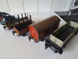 5 Stück verschiedene Märklin Güterwagen