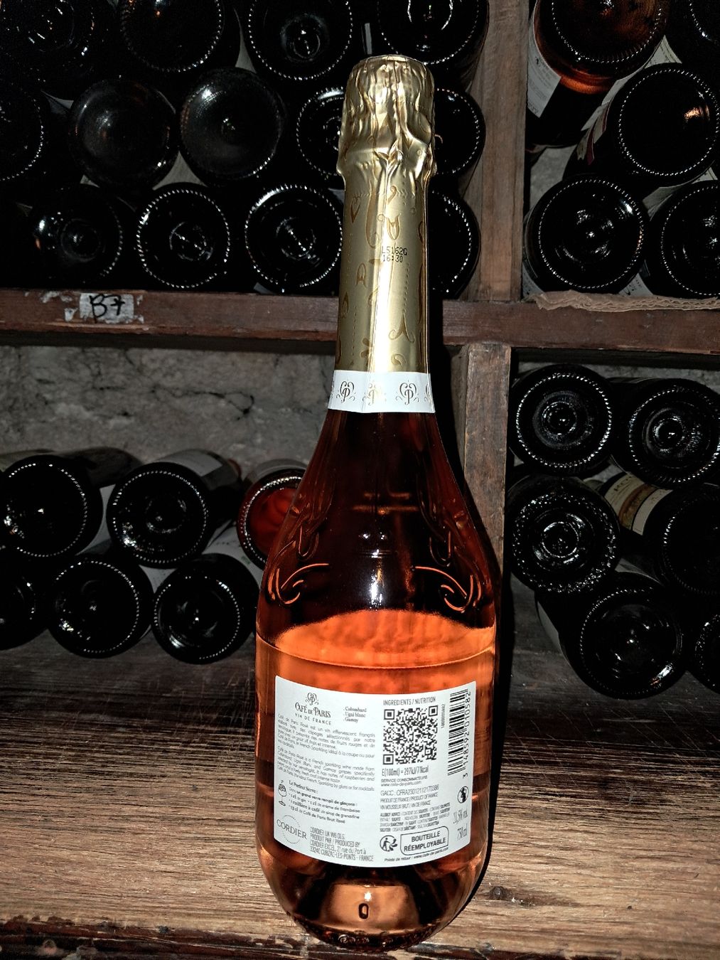 Wein: Café de Paris Blanc de Blancs Brut rosé – Neu und originalverpackt aus Le locle von juliensaran 2