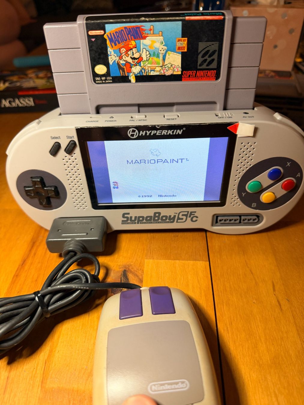 Nintendo Giochi: Jeu SNES US loose: Mario Paint + Souris – Usato da Bellevue venduto da LarsUlrich01 7