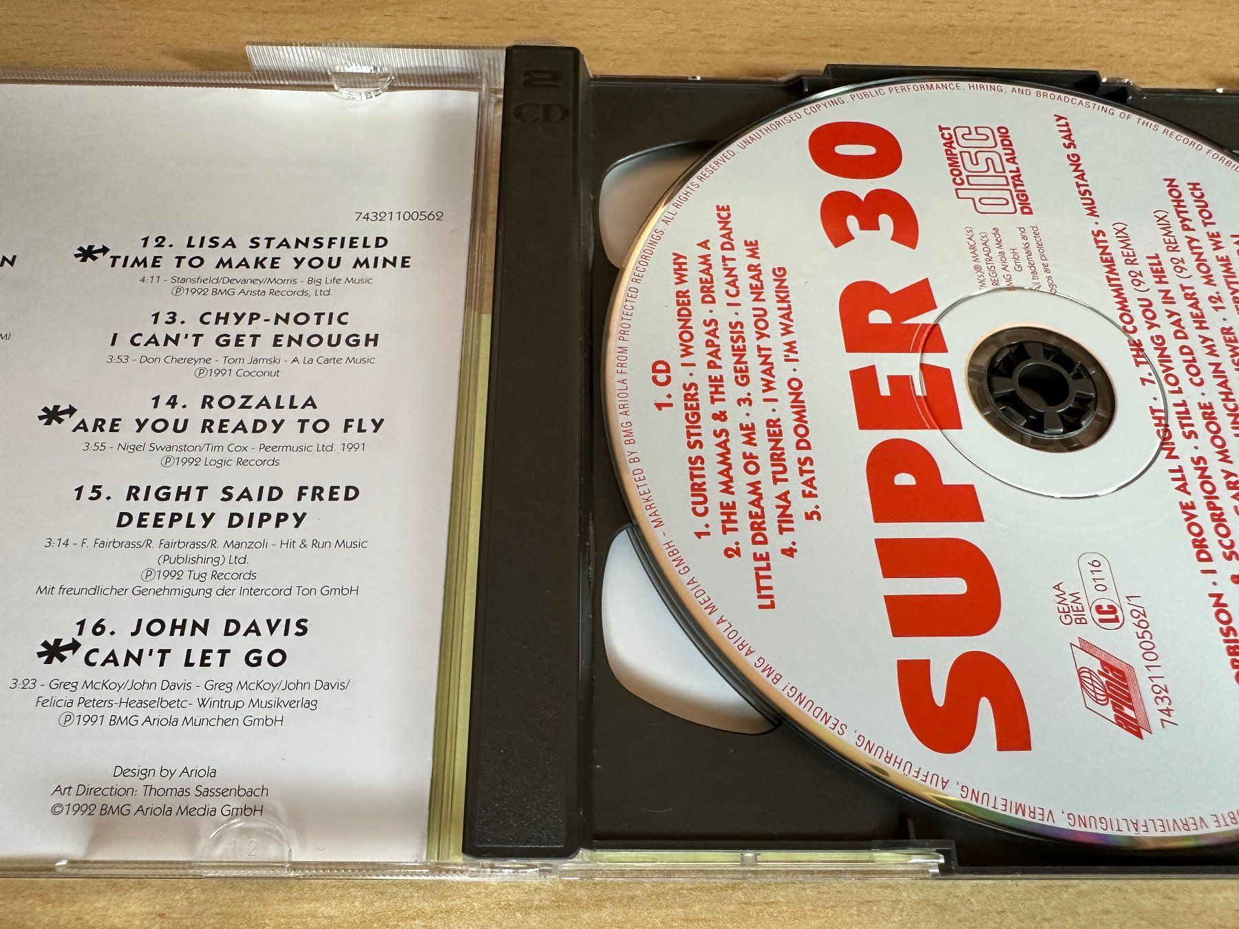 CD: Various – Super 30 - 2 CD – Usato da Rikon im Tösstal venduto da Alpenmutz 2