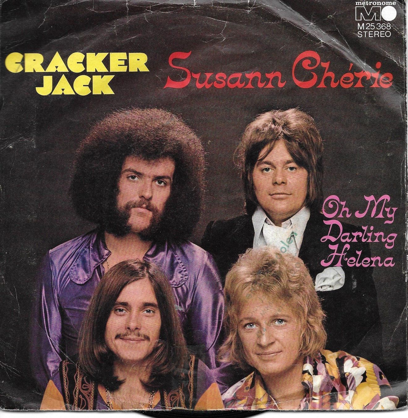 Dischi in vinile: Cracker Jack "Susann Chérie" Single 1971 – Usato da Sempach venduto da Allmusic