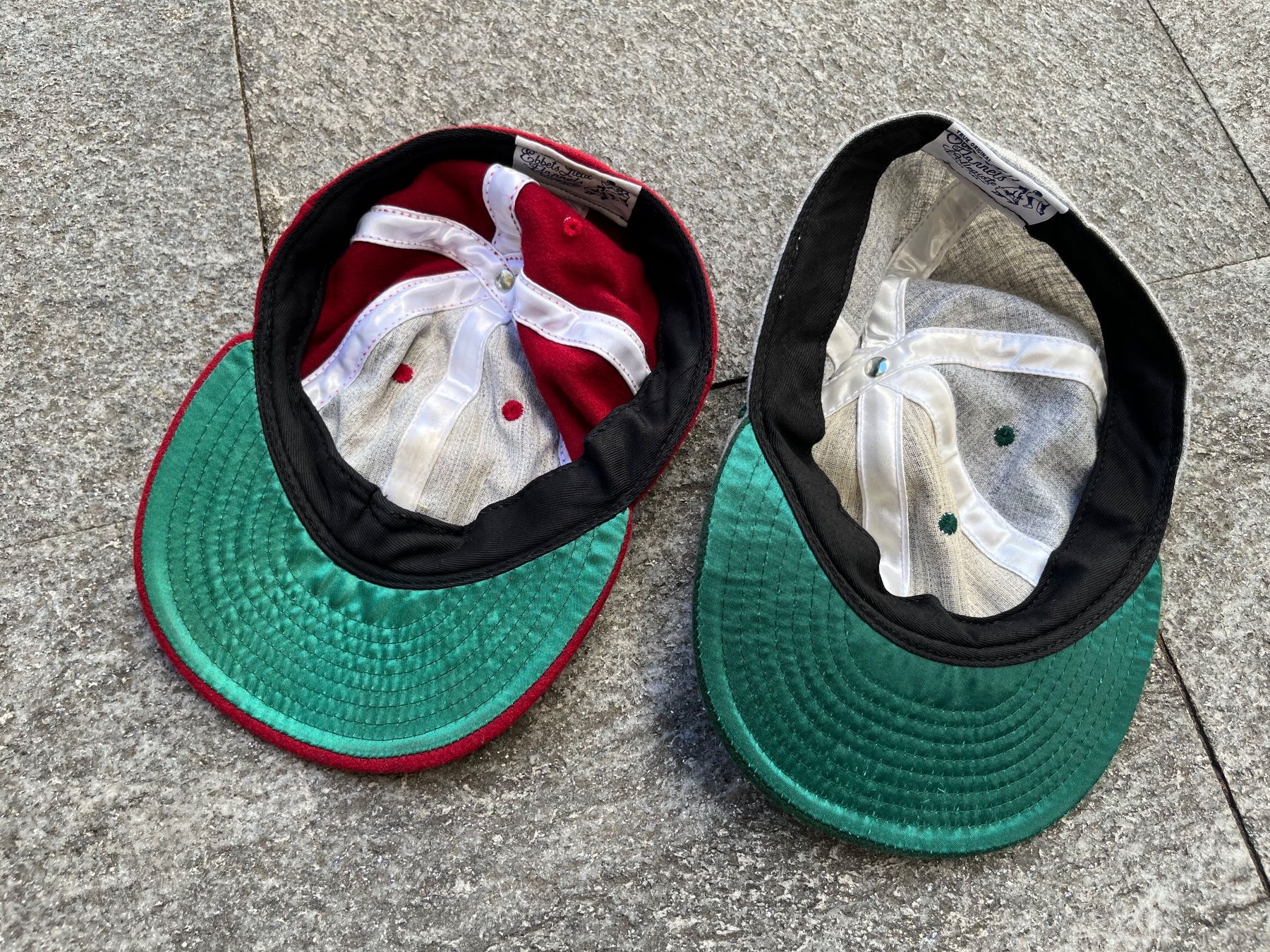 Copricapi, berretti & cappellini: Ebbets Field Flannels Baseball Caps 7 3/4 – Usato da Bottmingen venduto da Puffsack 1