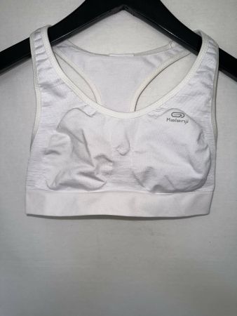 Kalenji Sport Top Swim Bikini Oberteil Gr. XS, weiss, neu