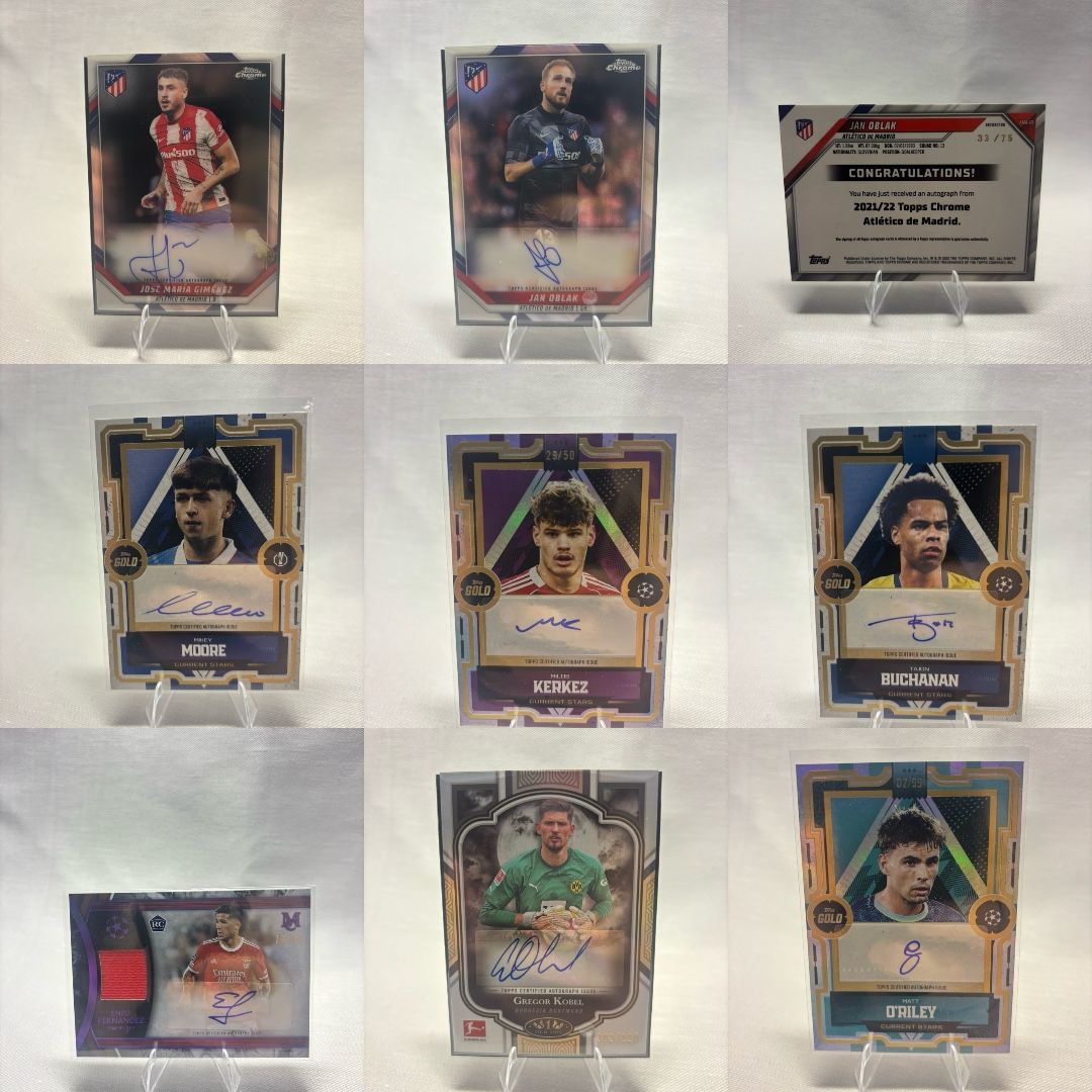 Topps Sammelbilder & Trading cards: Kartensammlung 35x Autogramm Karten – Neu (gemäss Beschreibung) aus Buchs ZH von Yannik22 2