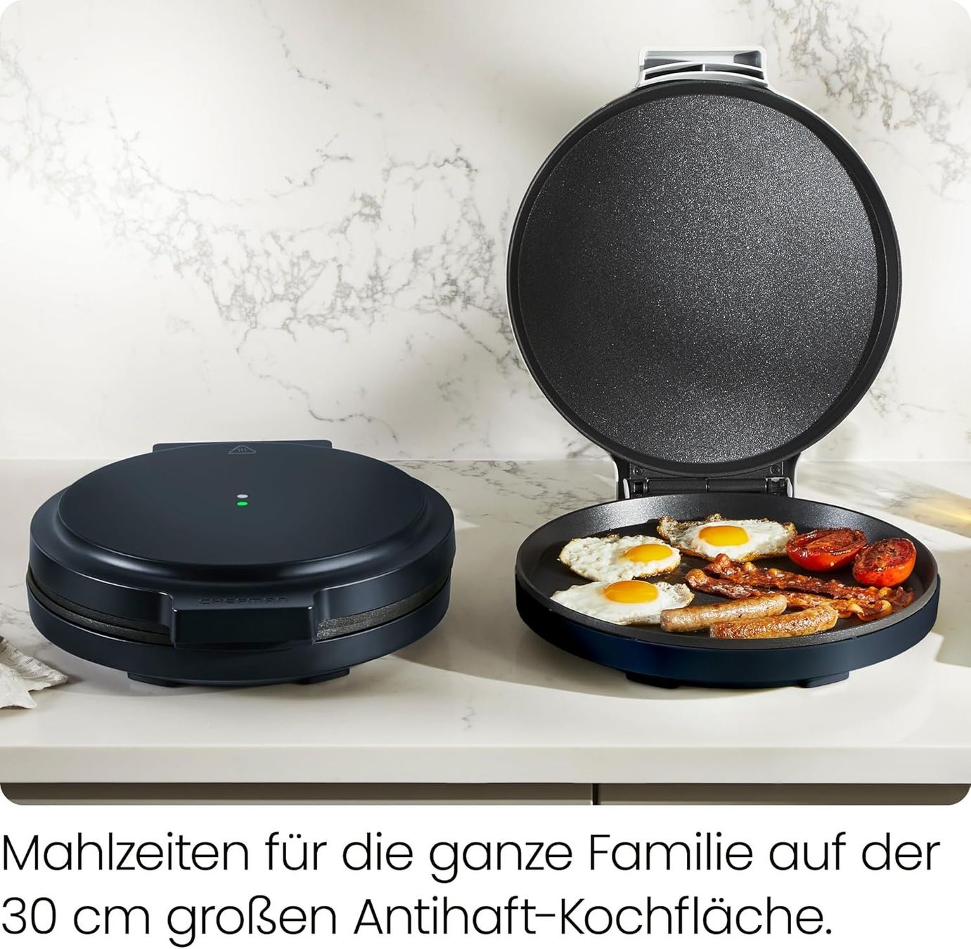 Grils: Multifunktionsgrill mit Antihaft-Kochplatten – Neuf avec emballage d'origine à Herisau par Senn24 3