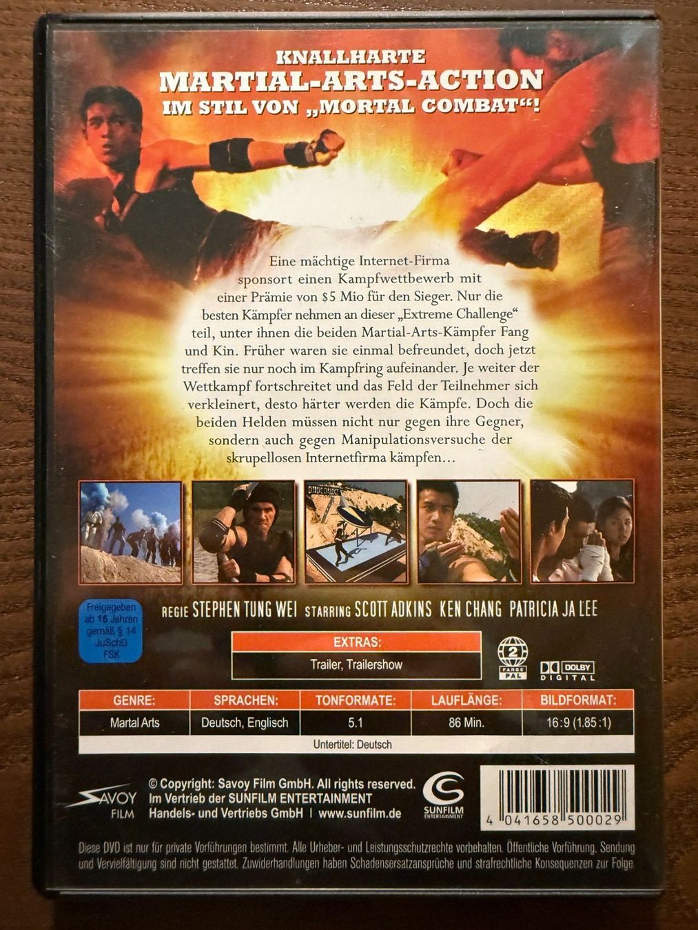 Tutti i DVDs: Mortal Fighters – Usato da Zürich venduto da FilmFreunde 1