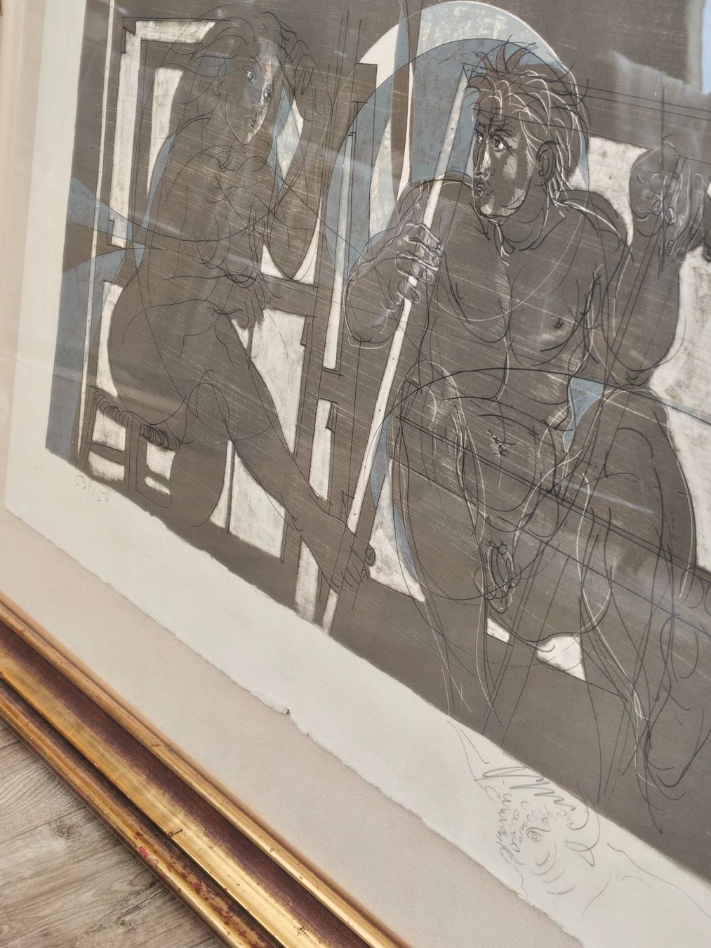 Grafiken & Lithographien: Hans Erni Werk: "Aline"  Remarque – Gebraucht aus Rossrüti von derMarktschreier 2