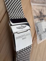 Breitling Milanaise Uhrenarmband 22-24mm neu