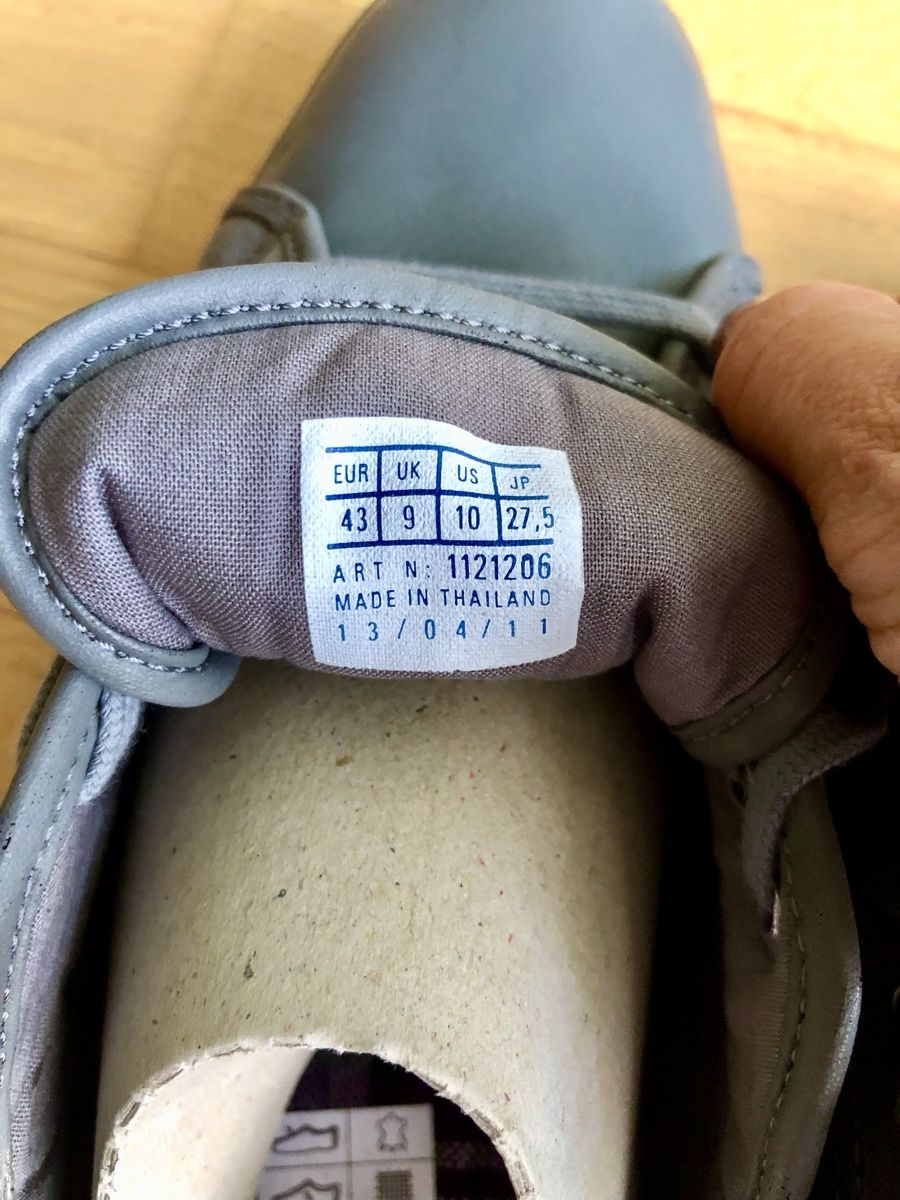 Le Coq Sportif Chaussures hommes: Le Coq grau/violetter Sneaker Gr. 43 – Neuf (Voir description) à Zürich par lino07 5