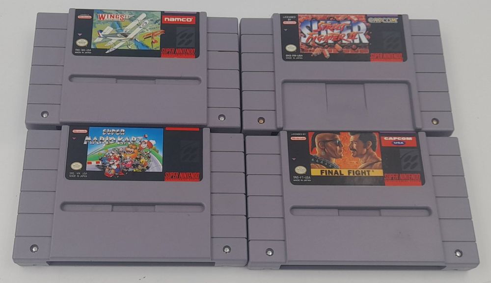 Nintendo Giochi: Lot de 16 Jeux super Nintendo 14US + 2 Jeux Jap + Adaptateur – Usato da St-Sulpice VD venduto da Davyd-a-Doc 3
