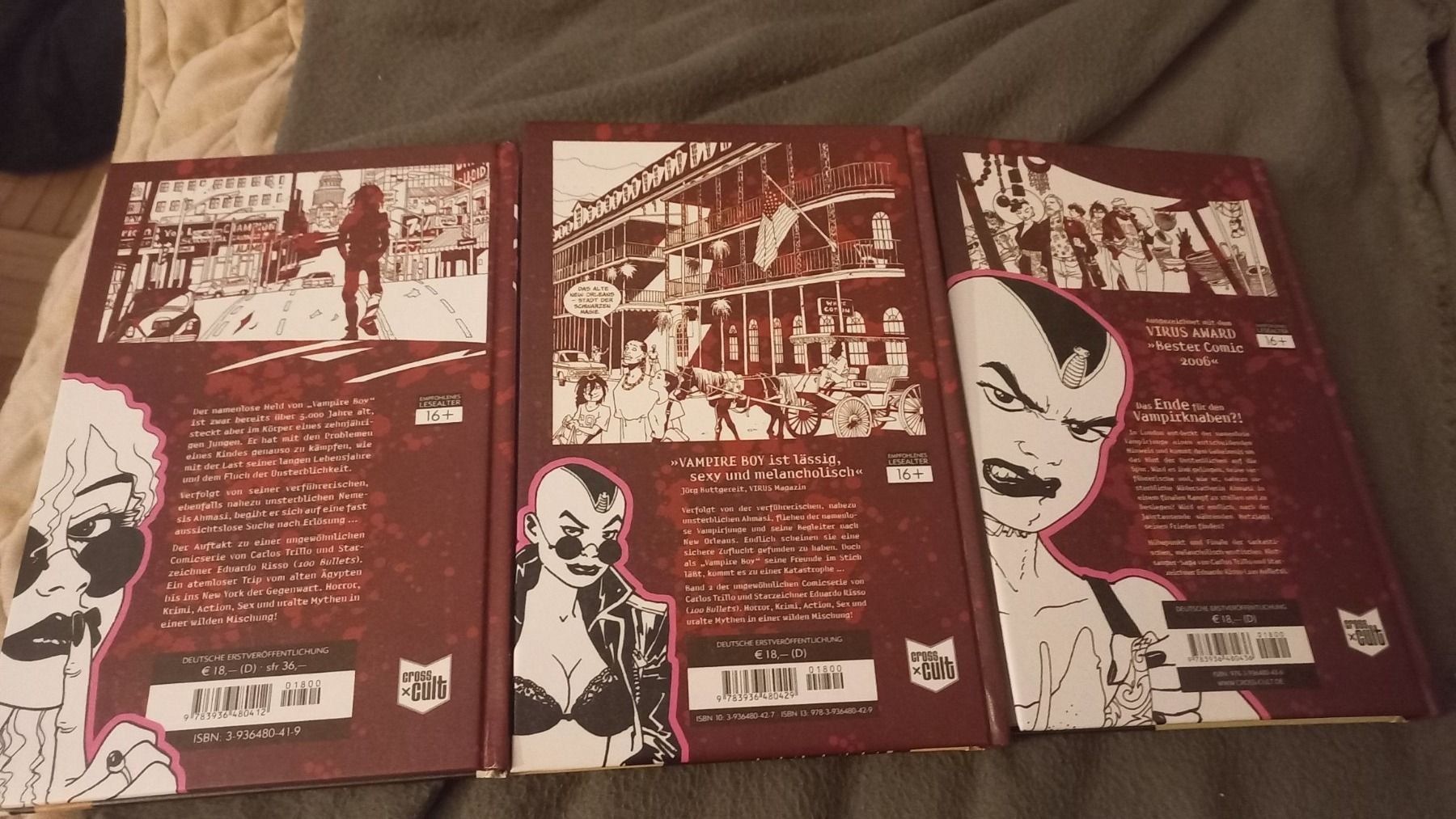 Comics: Vampireboy 1-3 Komplett. CROSS CULT – Gebraucht aus Olten von Donatello1984 1