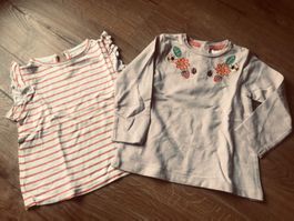 2 Baby Girl Tops 12-18M