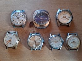 Uhrenlot, Mechanisch, Lanco, Cimier, Mirexal, Fedex etc.