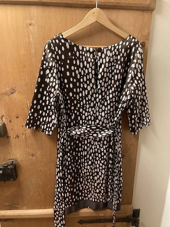 Kleider: Braun gepunktetes Kleid Gr.L – Gebraucht aus Brunnadern von Bumlebee 2