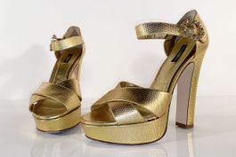 Dolce & Gabbana Plateau Sandalen, Neu, Grösse 41