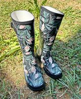 Gummistiefel Florales Muster