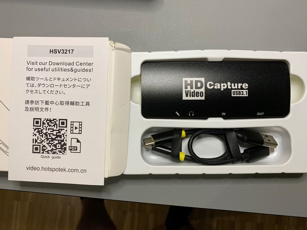 Mirabox HSV3217 USB HD Video Capture Card (Neu (gemäss Beschreibung ...